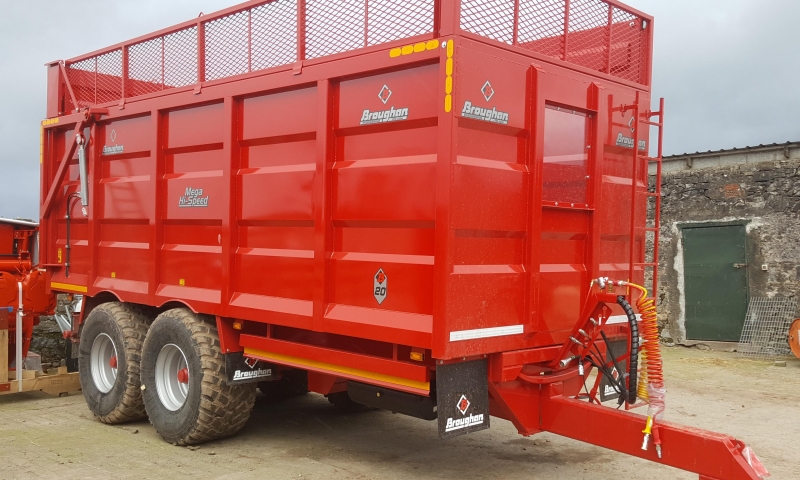 BROUGHAN SILAGE TRAILER